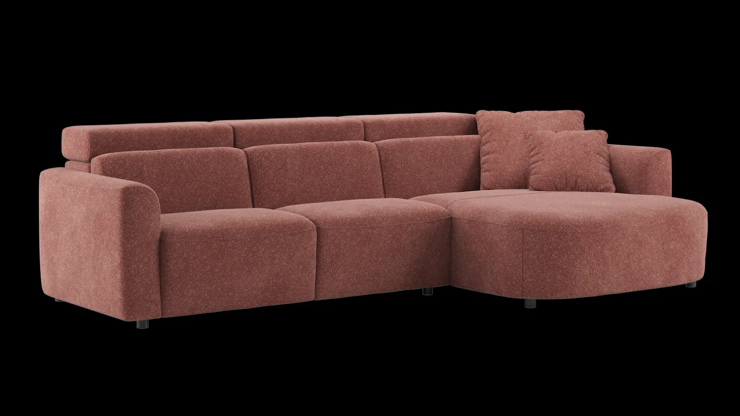 Hoekbanken-XOOON Cantello Hoekbank Beige