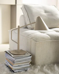 Moderne Tafellampen|Tafellampen-By Boo Capa Tafellamp Beige