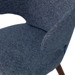 Eetkamerstoelen Met Armleuning-vtwonen Cape Eetkamerstoel Blue