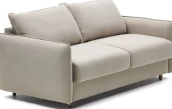 Slaapbanken|Slaapbanken-Kave Home Carlota Slaapbank Beige