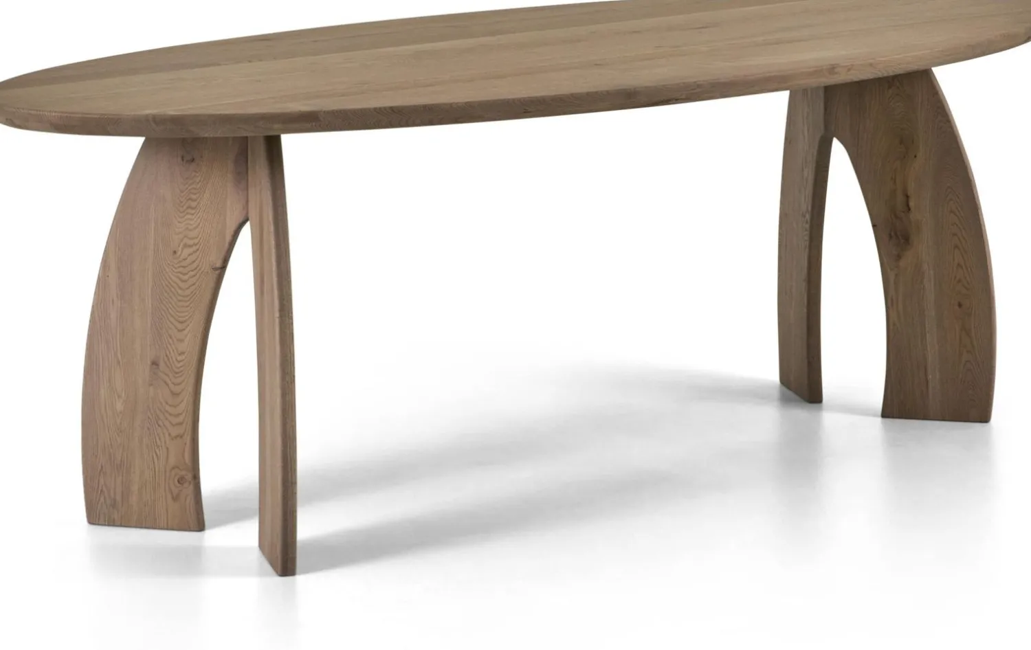 Ovale Eettafels-Montèl Carmo Eettafel Cinnamon