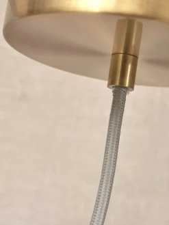 Glazen Hanglampen|Glazen Hanglampen-It's about RoMi Carrara Bol Hanglamp White marble, Gold