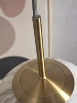 Moderne Hanglampen|Moderne Hanglampen-It's about RoMi Carrara Hanglamp White marble, Gold