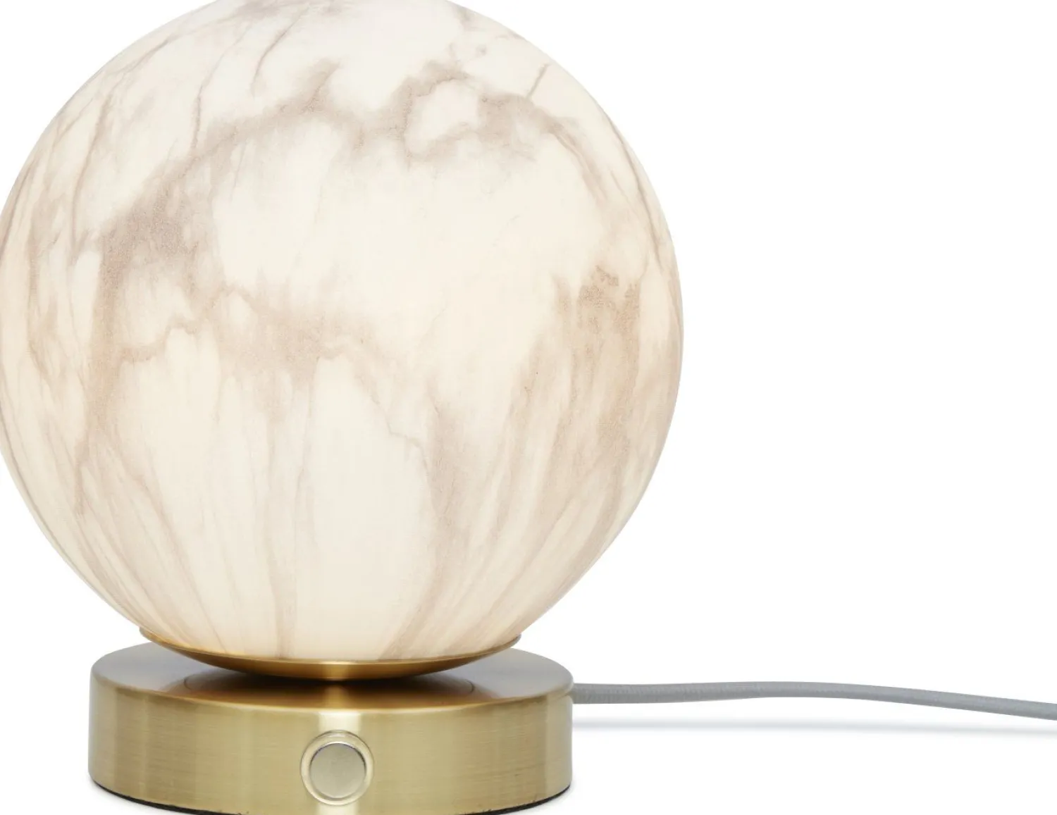Tafellampen|Tafellampen-It's about RoMi Carrara Tafellamp White marble, Gold