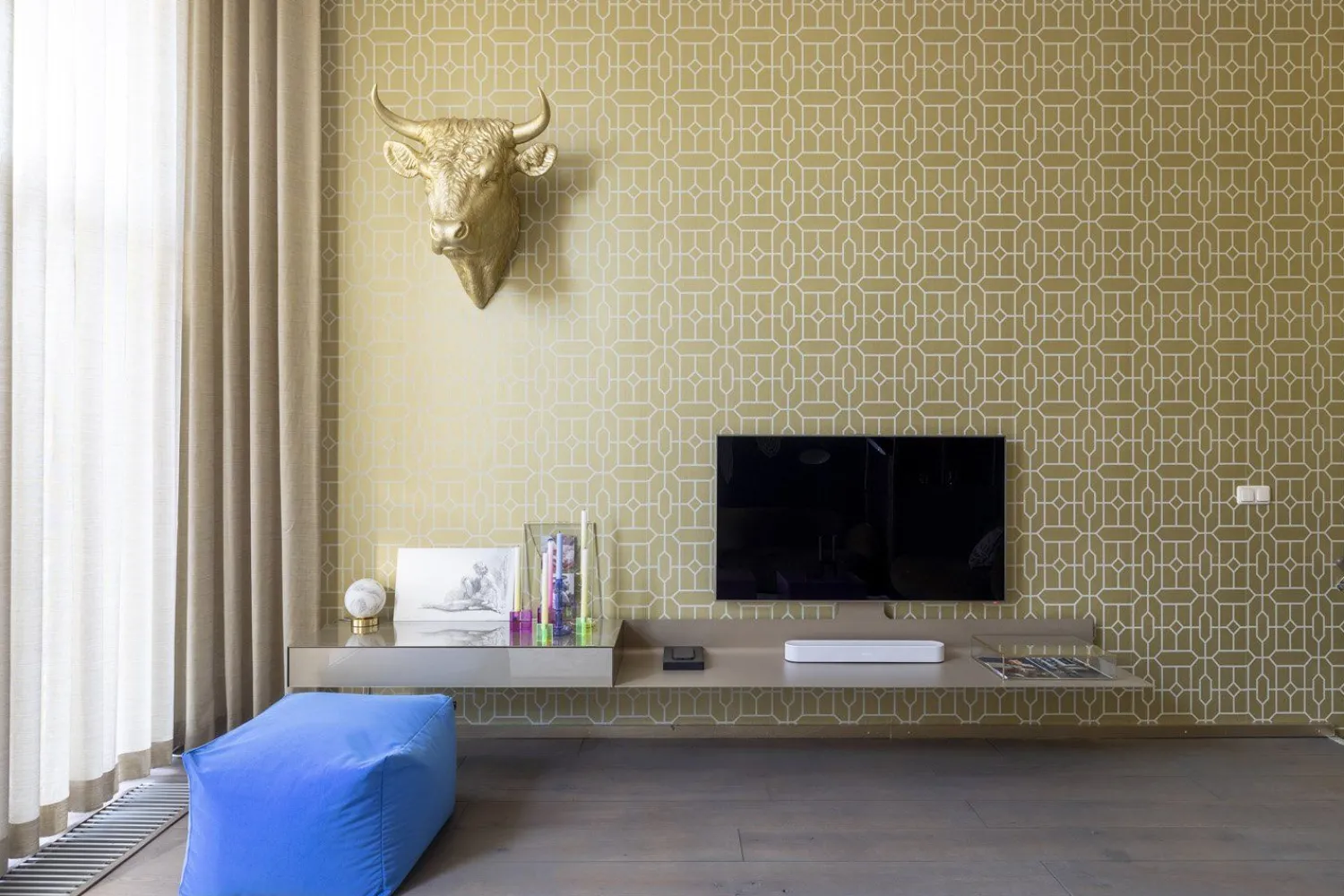 Tafellampen|Tafellampen-It's about RoMi Carrara Tafellamp White marble, Gold