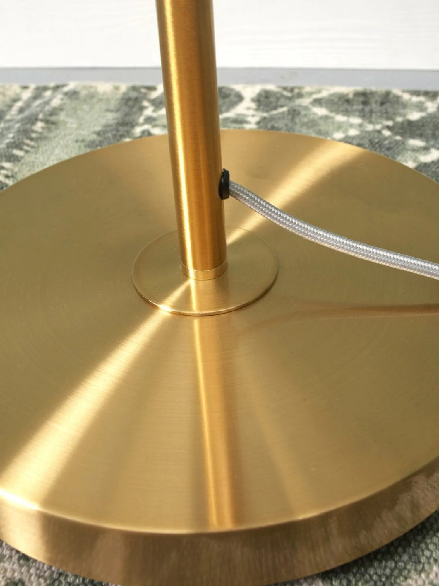 Vloerlampen|Vloerlampen-It's about RoMi Carrara Vloerlamp White marble, Gold