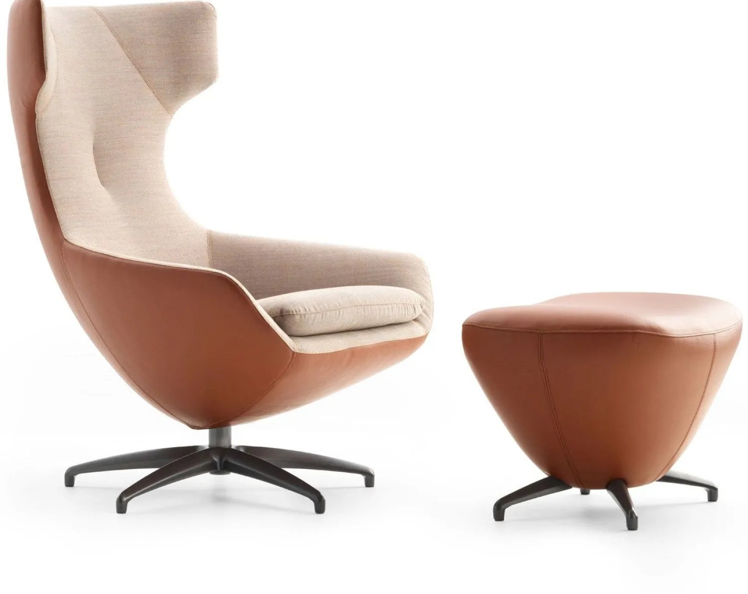 Hockers|Poefs-Leolux Caruzzo Forte Hocker
