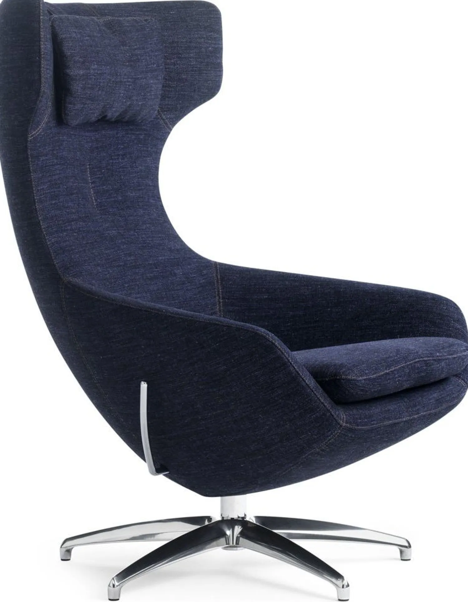 Design Fauteuils|Draaifauteuils-Leolux Caruzzo Plus Fauteuil Grijs