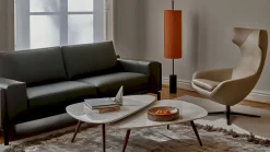 Design Fauteuils|Draaifauteuils-Leolux Caruzzo Plus Fauteuil Grijs