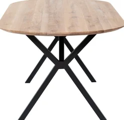 Houten Eettafels|Ovale Eettafels-Eijerkamp Collectie Casco Eettafel Naturel