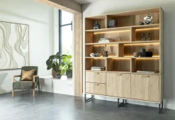 Buffetkasten|Buffetkasten-Henders en Hazel Castello Buffetkast Naturel