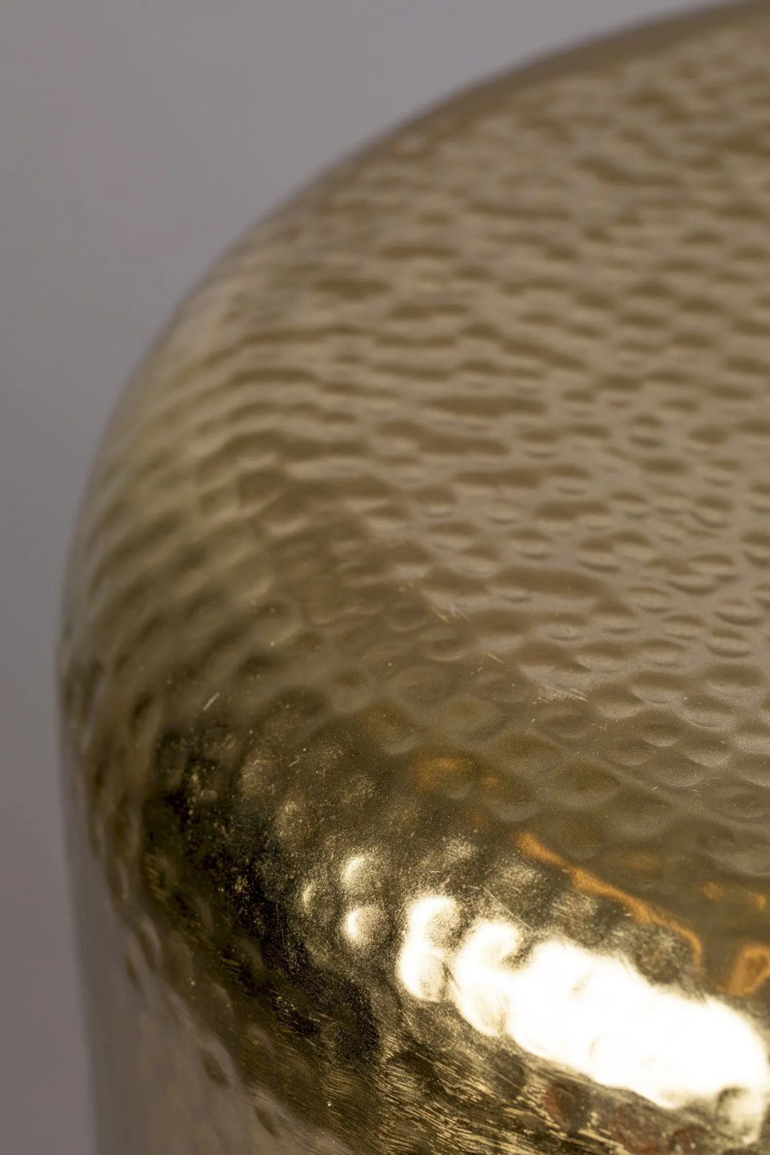 Glazen Bijzettafels|Ronde Bijzettafels-Dutchbone Cave Bijzettafel Green, Gold