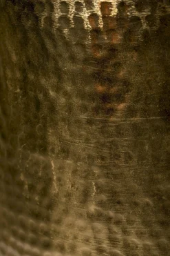 Glazen Bijzettafels|Ronde Bijzettafels-Dutchbone Cave Bijzettafel Green, Gold