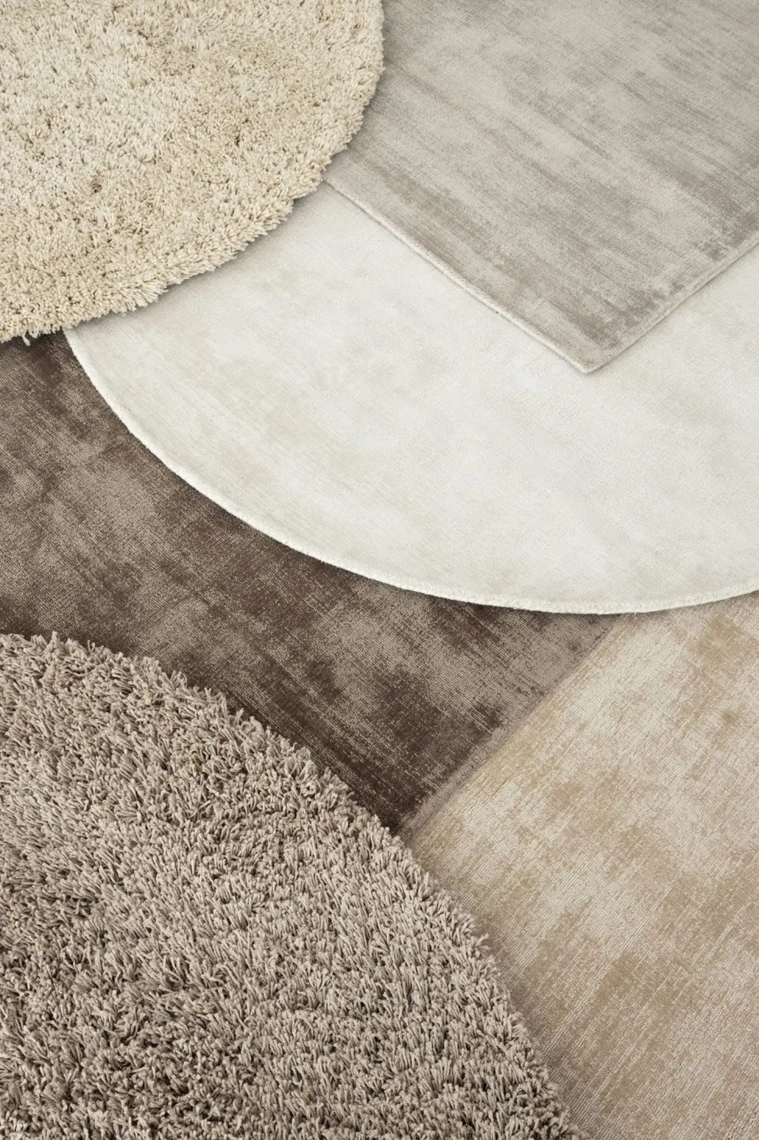 Vloerkleden|Ronde Vloerkleden-MUST Living Celeste L Vloerkleed Beige