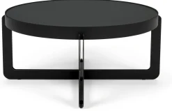 Ronde Salontafels-Zuiver Centre M Bijzettafel Zwart