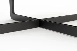 Ovale Salontafels-Zuiver Centre Ovaal Salontafel Zwart