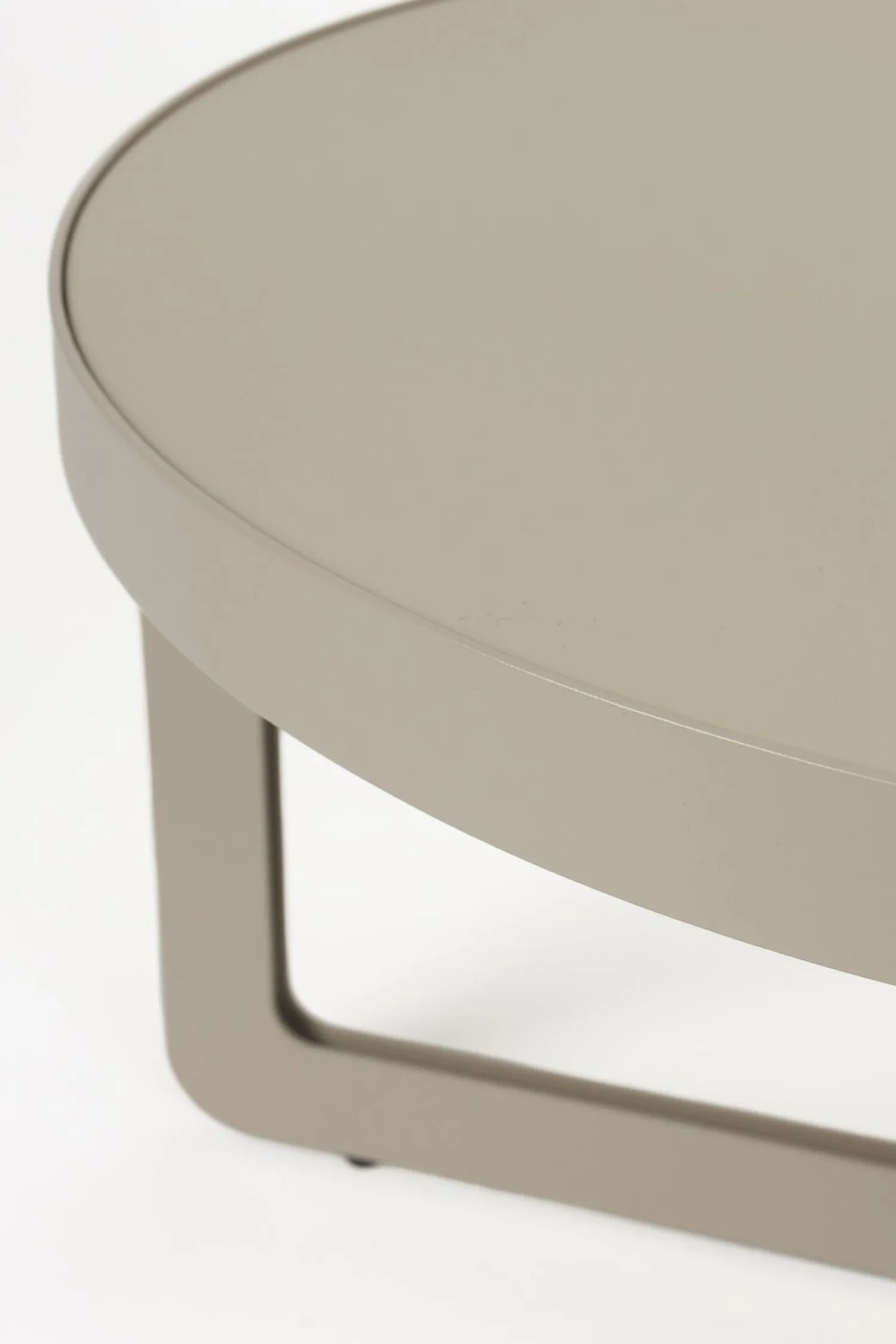 Ovale Salontafels-Zuiver Centre Ovaal Salontafel Beige