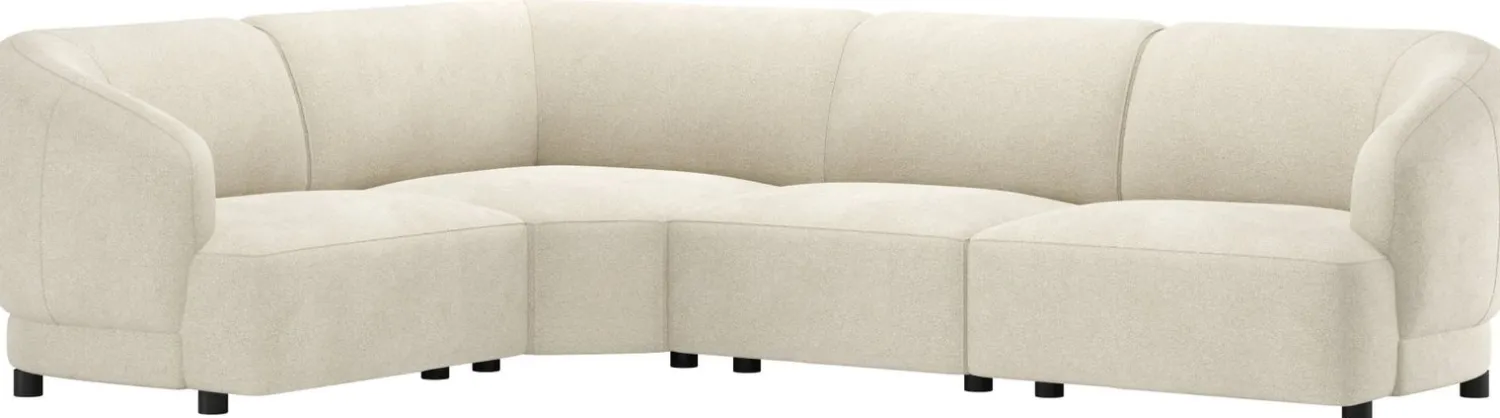 Hoekbanken-XOOON Cervo Hoekbank Beige