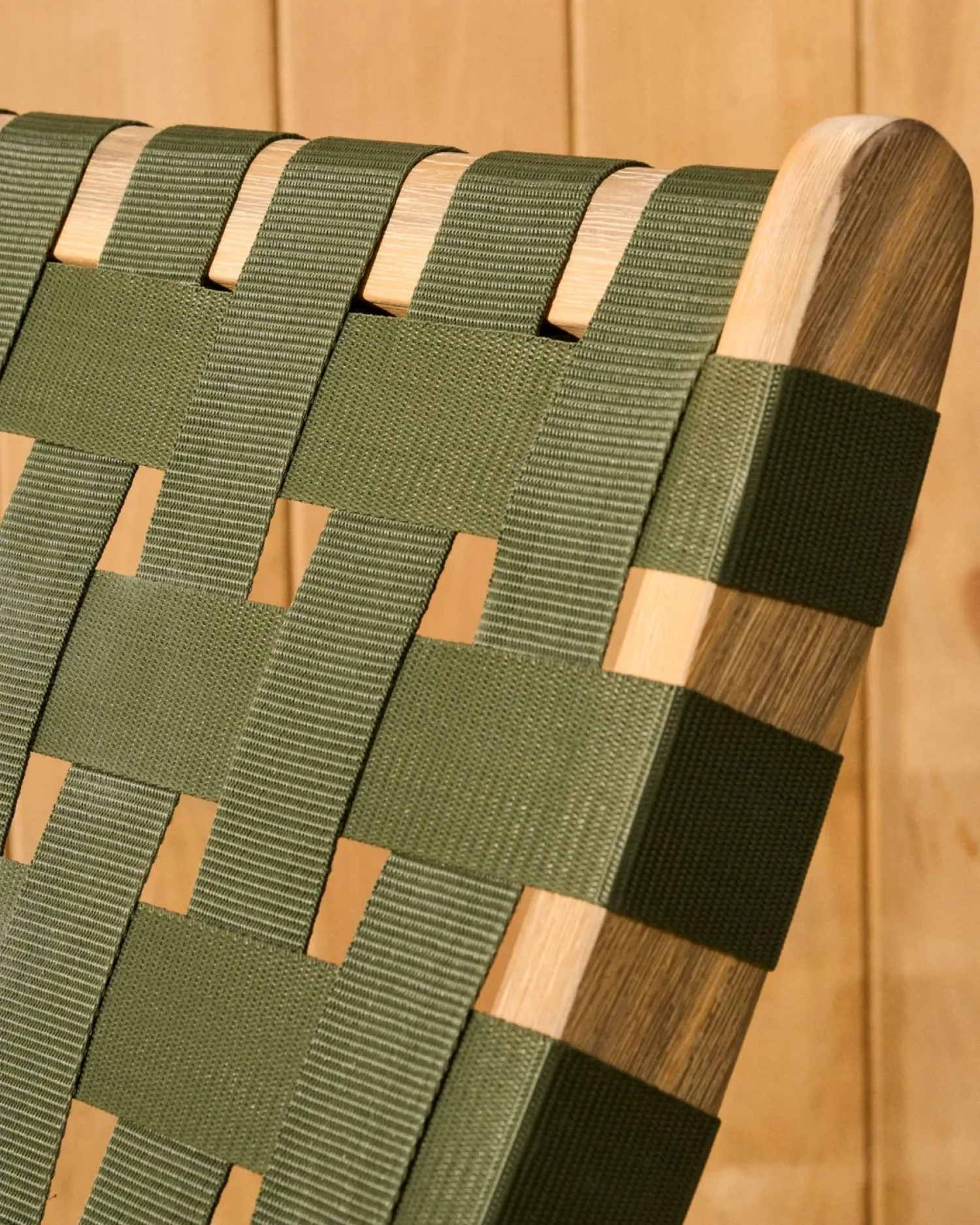 Tuinstoelen-Kave Home Chabeli Tuinstoel Groen, Naturel
