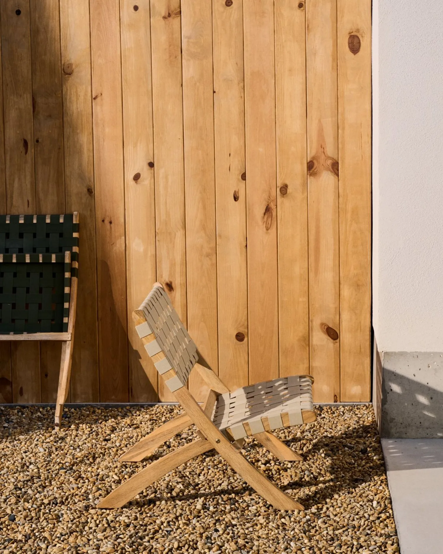 Tuinstoelen-Kave Home Chabeli Tuinstoel Creme, Naturel