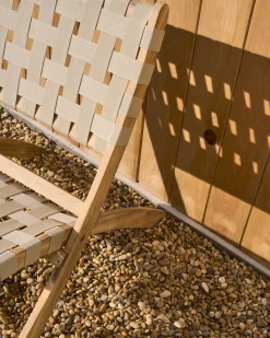 Tuinstoelen-Kave Home Chabeli Tuinstoel Creme, Naturel