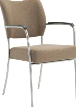 Design Stoelen|Eetkamerstoelen Met Armleuning-Bert Plantagie Chacha Armstoel Naturel