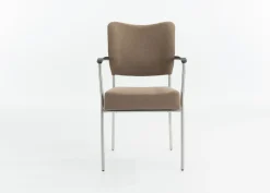 Design Stoelen|Eetkamerstoelen Met Armleuning-Bert Plantagie Chacha Armstoel Naturel