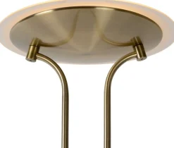 Vloerlampen|Vloerlampen-Lucide Champion-Led Vloerlamp Brons