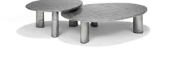 Design Salontafels|Ovale Salontafels-Linteloo Charles Salontafel Bronze