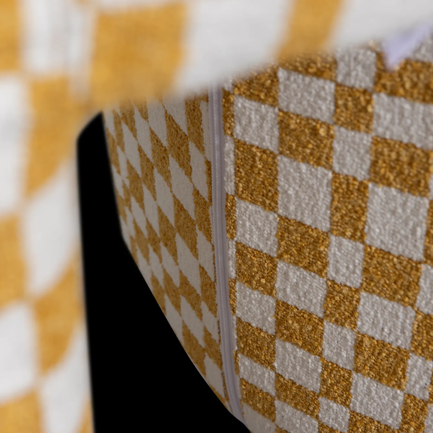 Hockers|Poefs-WOOOD Charlie Poef Yellow