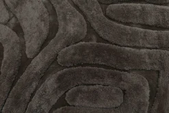 Vloerkleden|Ronde Vloerkleden-Trendhopper Chase Rond Vloerkleed Bruin
