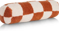 Sierkussens & Plaids-COCO maison Check Bolster Kussen Koper