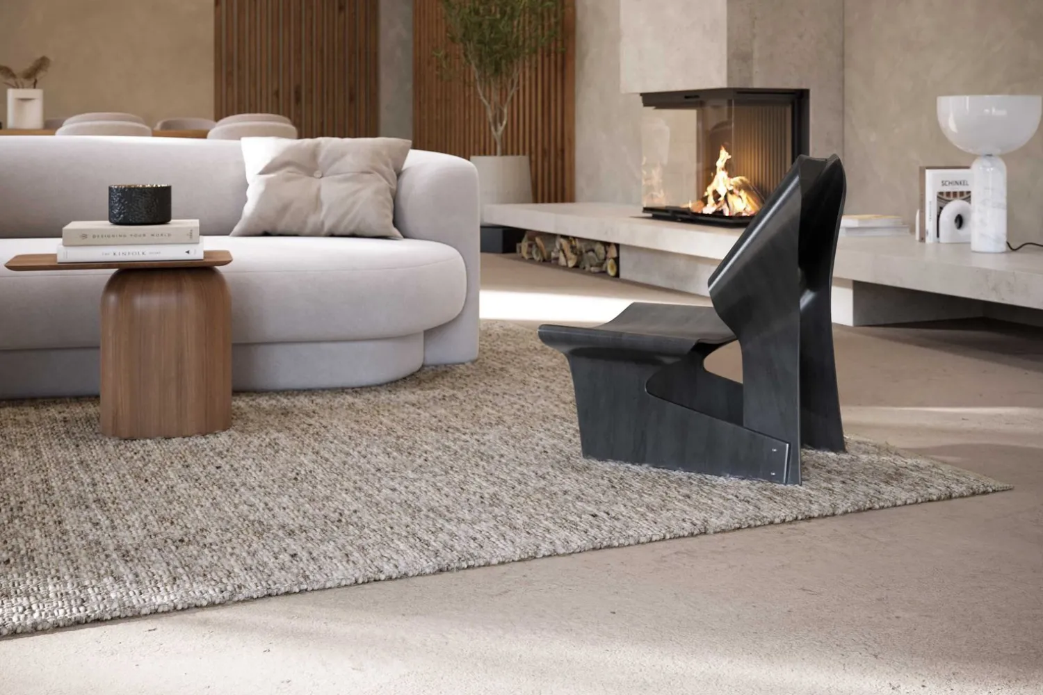 Vloerkleden|Wollen Vloerkleden-Brinker Carpets Chevet Pallio High Vloerkleed 1201 White Warp