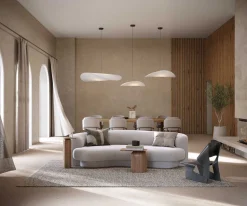 Vloerkleden|Wollen Vloerkleden-Brinker Carpets Chevet Pallio High Vloerkleed 1201 White Warp