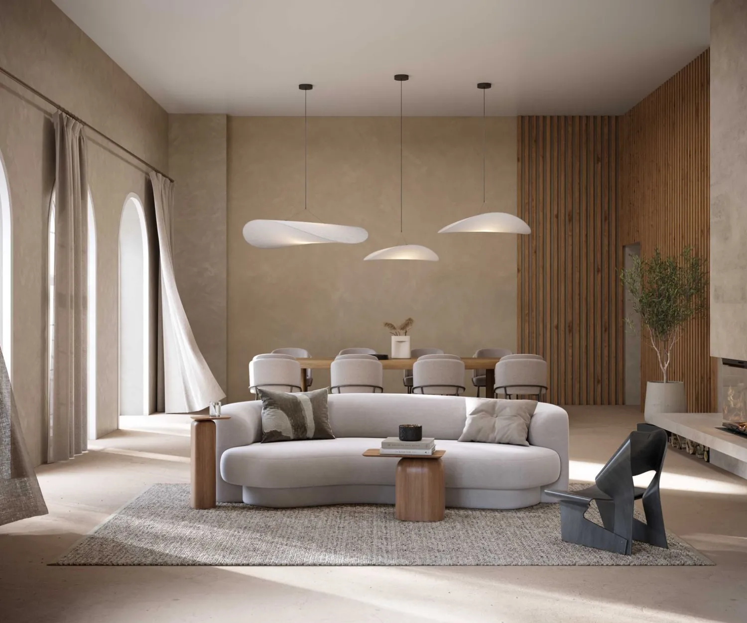 Vloerkleden|Wollen Vloerkleden-Brinker Carpets Chevet Pallio High Vloerkleed 1201 White Warp