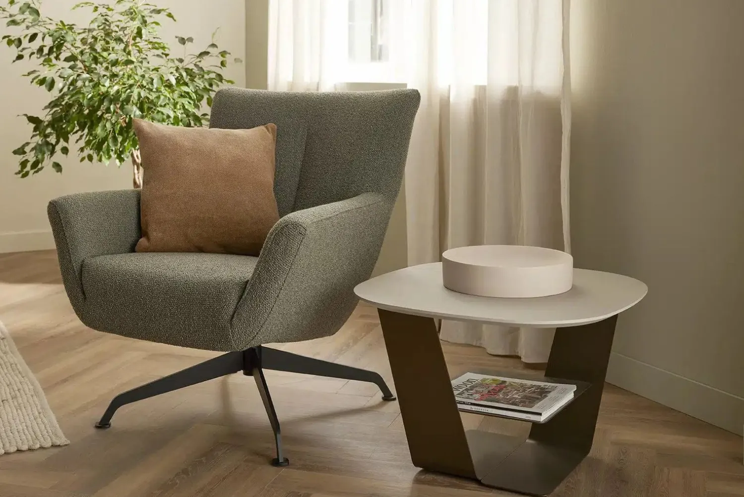 Vierkante Salontafels-Bree's New World Choq Salontafel Plastica