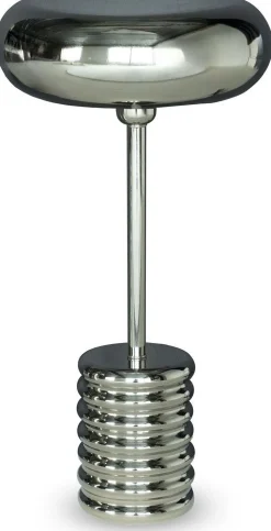 Design Tafellampen|Tafellampen-By Boo Chromeo Tafellamp Zilver