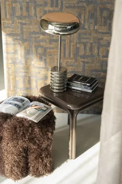 Design Tafellampen|Tafellampen-By Boo Chromeo Tafellamp Zilver