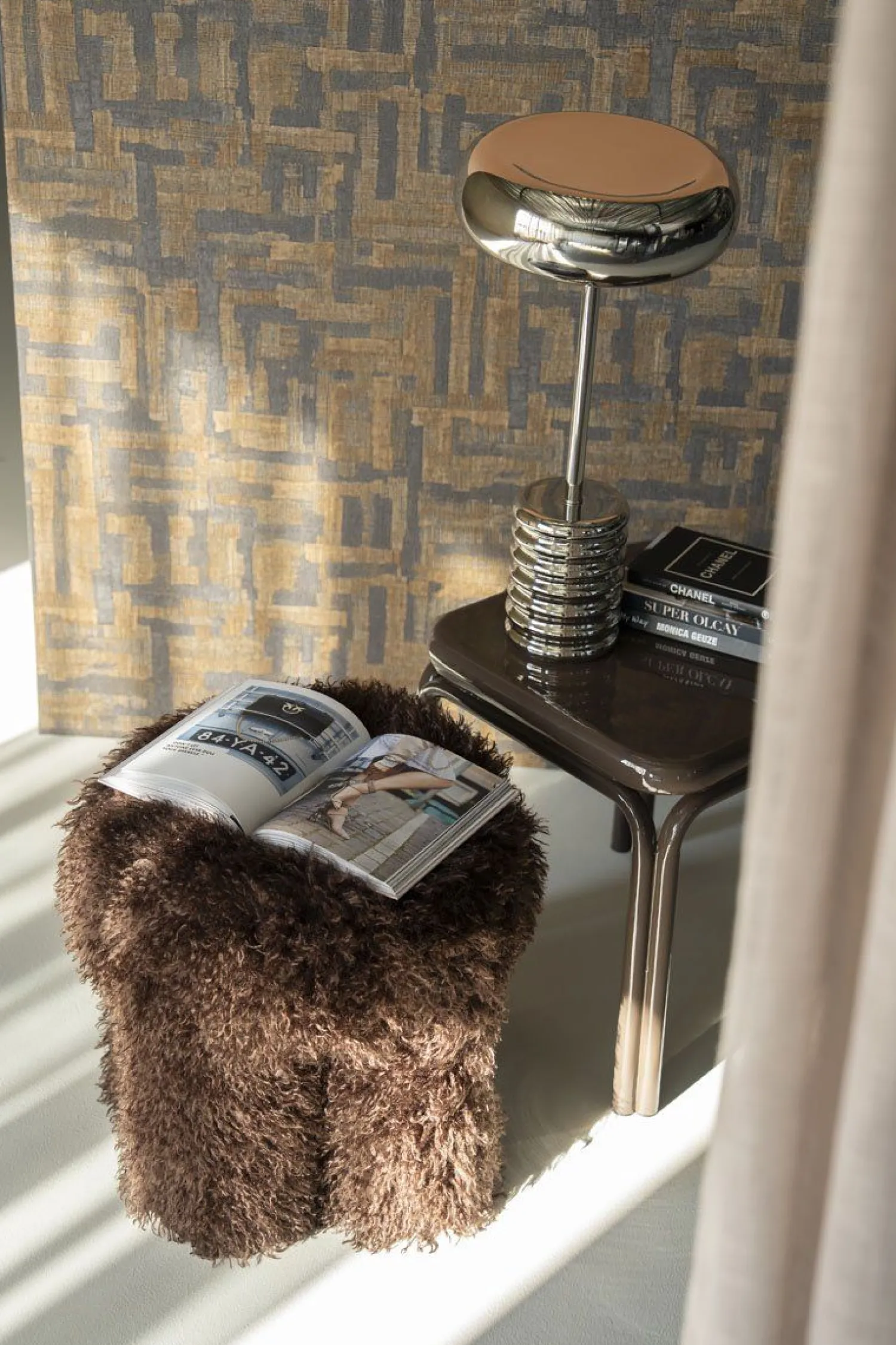 Design Tafellampen|Tafellampen-By Boo Chromeo Tafellamp Zilver