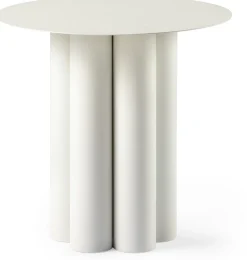 Ronde Bijzettafels-Feelings Wonen Cinta Bijzettafel Grey White