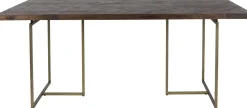 Houten Eettafels|Rechthoekige Eettafels-Dutchbone Class Eettafel Brown