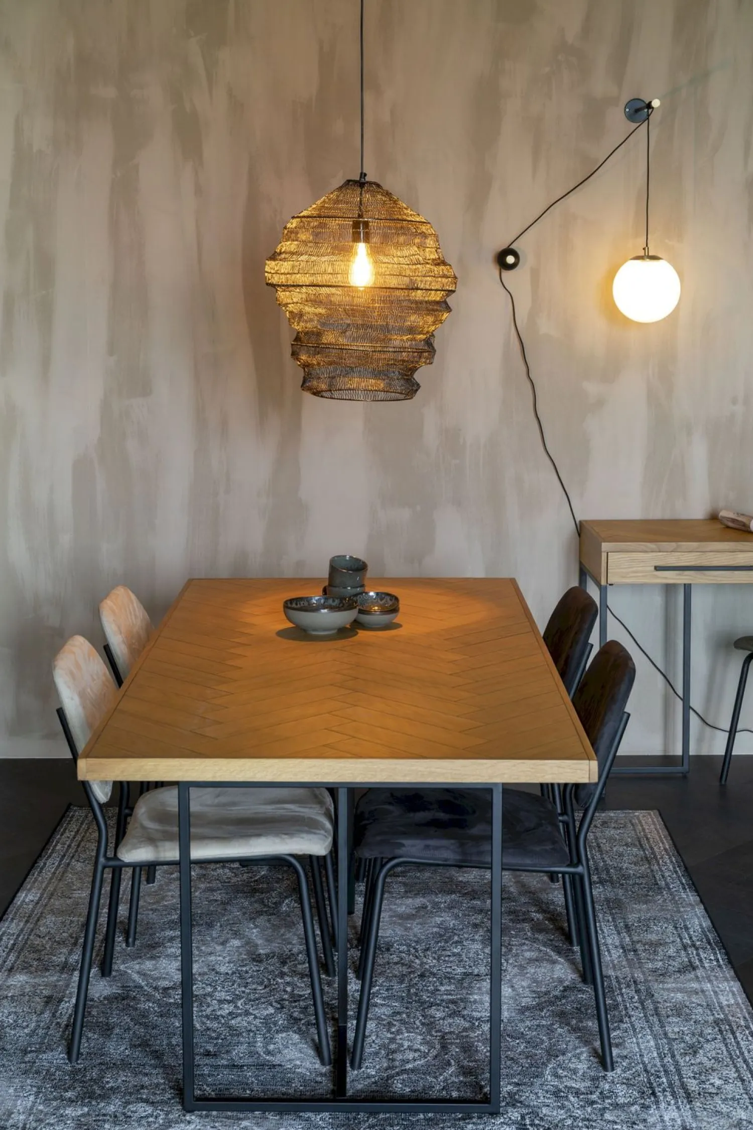 Houten Eettafels|Rechthoekige Eettafels-Dutchbone Class Eettafel Natural