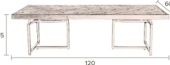 Houten Salontafels-Dutchbone Class Salontafel