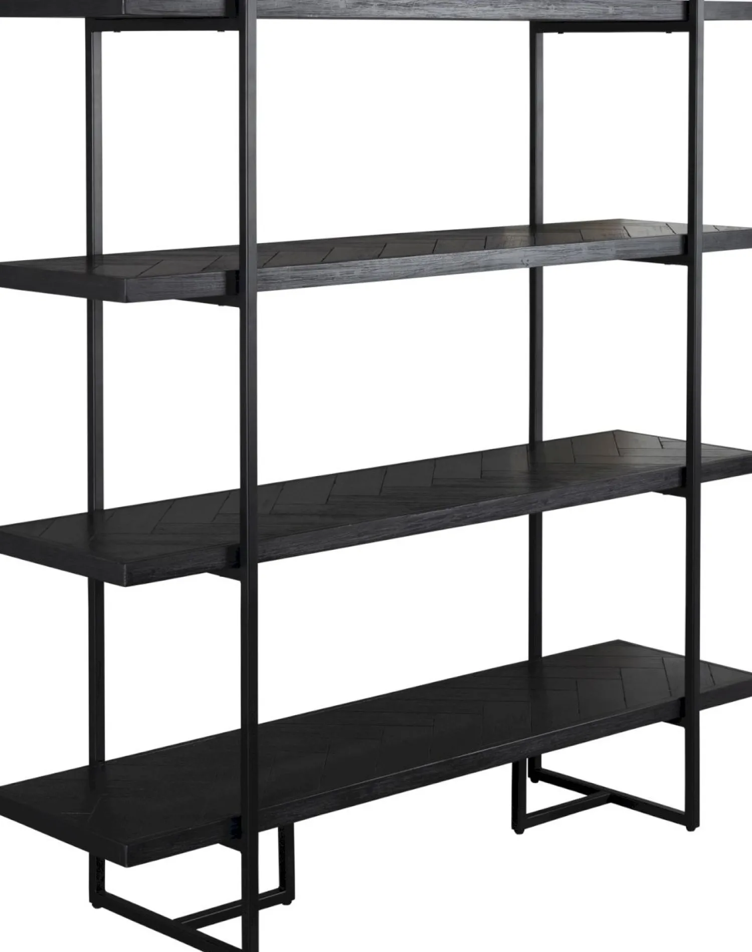 Opbergkasten|Opbergkasten-Dutchbone Class Vakkenkast Black