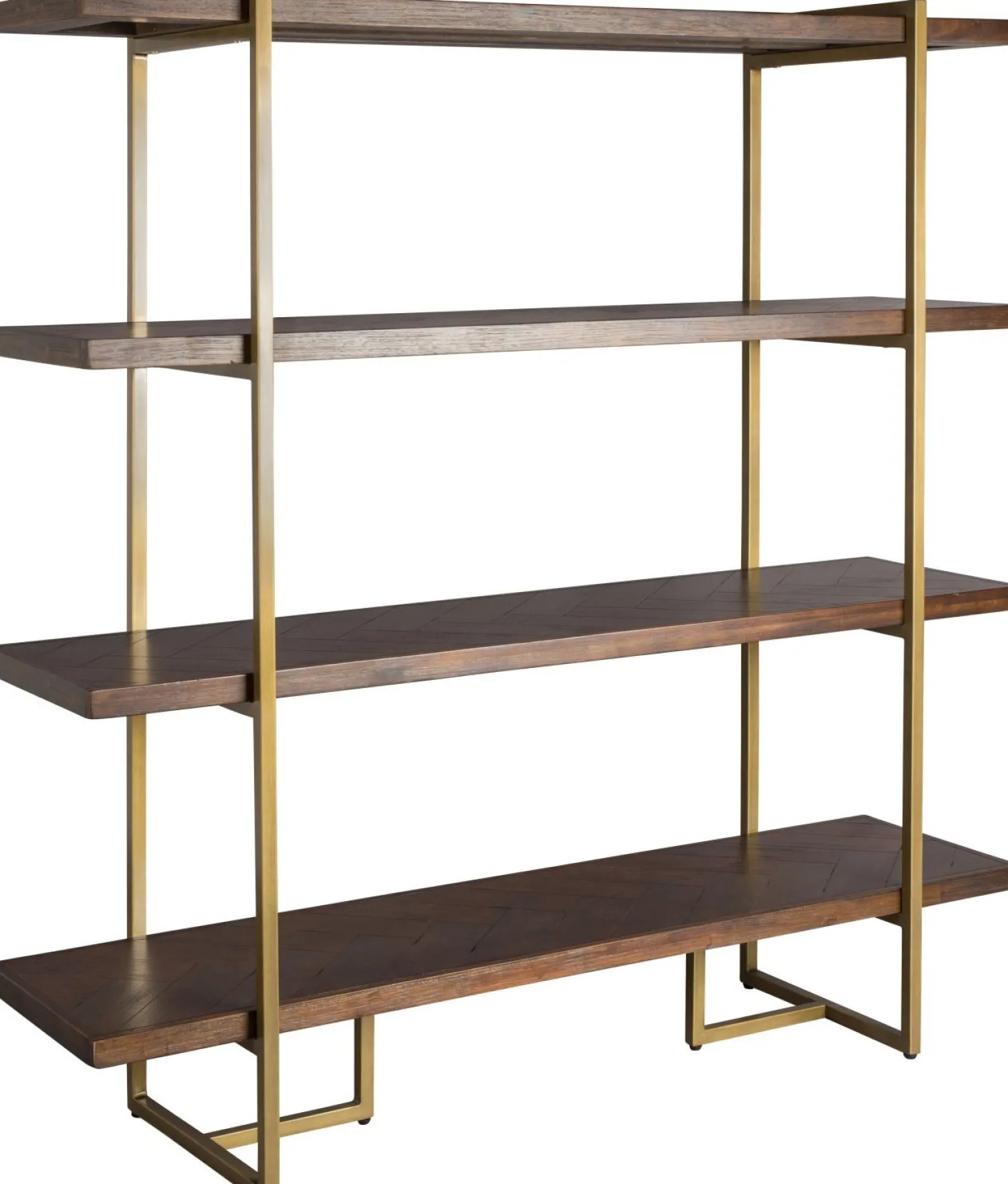 Boekenkasten|Vakkenkasten-Dutchbone Class Vakkenkast Brown