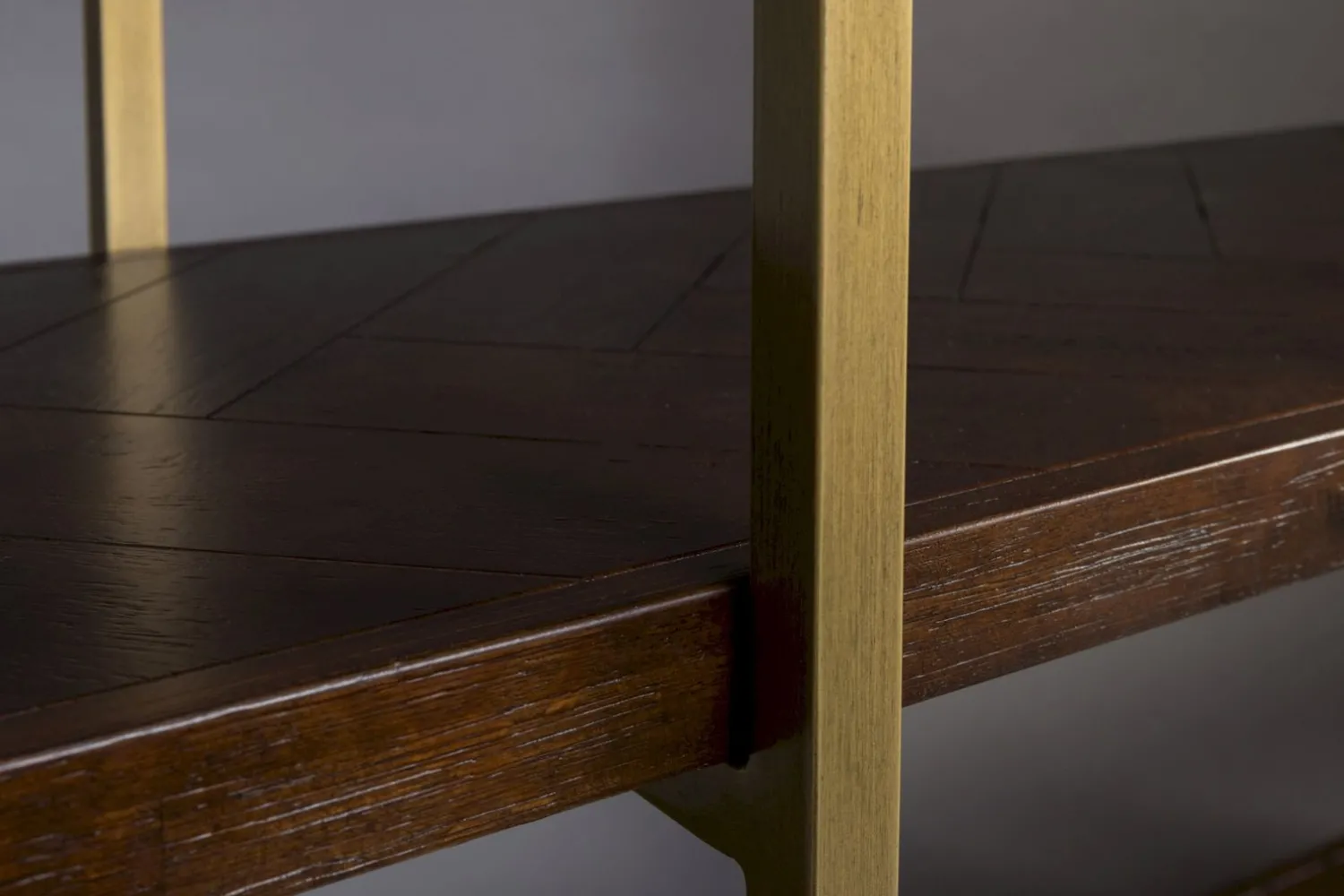 Boekenkasten|Vakkenkasten-Dutchbone Class Vakkenkast Brown