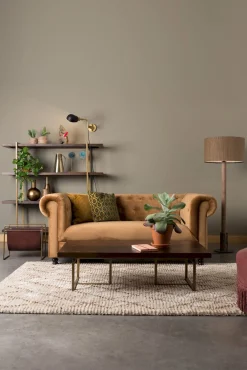 Boekenkasten|Vakkenkasten-Dutchbone Class Vakkenkast Brown