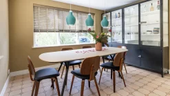 Eetkamerstoelen Zonder Armleuning-vtwonen Classic Eetkamerstoel Zwart, Walnoot