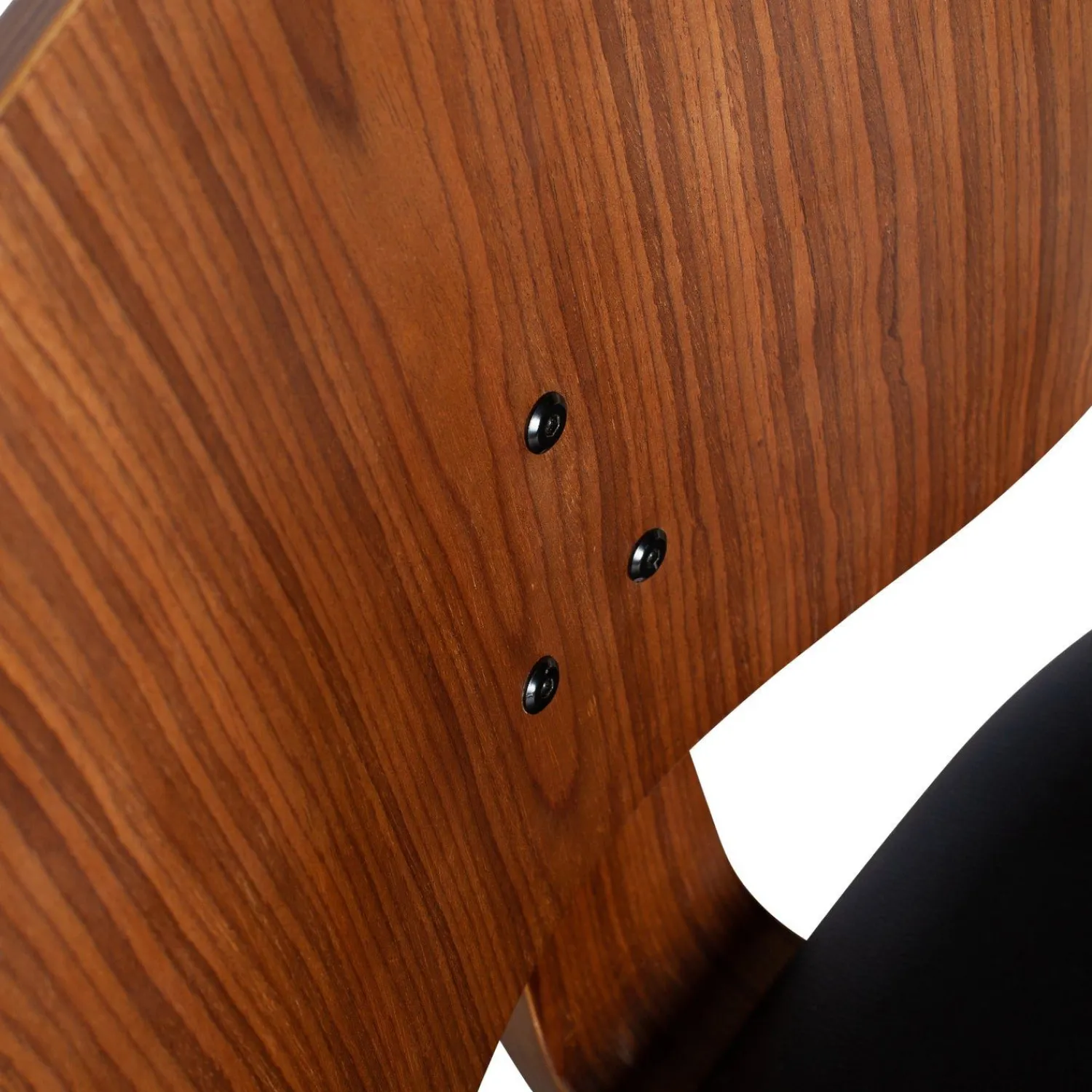 Eetkamerstoelen Zonder Armleuning-vtwonen Classic Eetkamerstoel Zwart, Walnoot