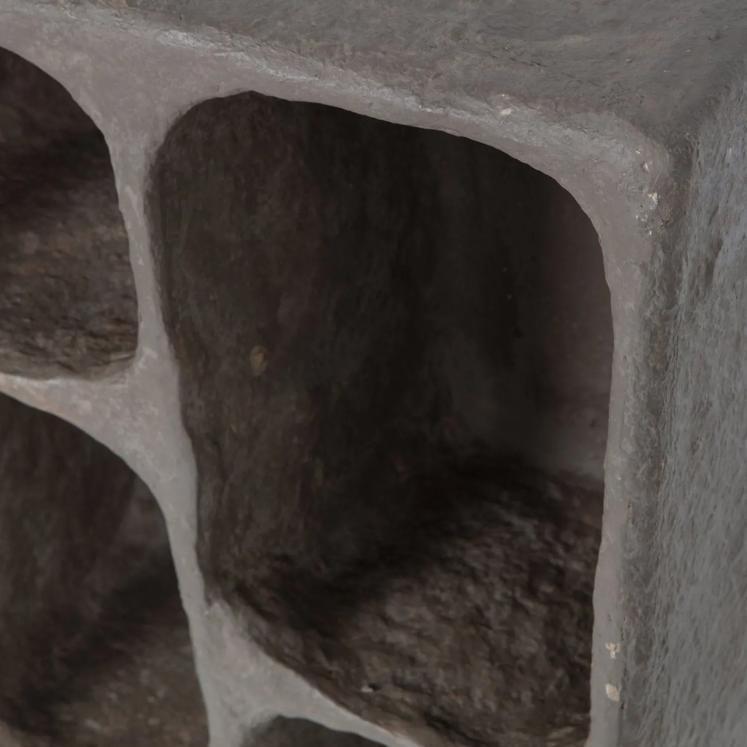 Opbergkasten|Opbergkasten-WOOOD Clay Wandkastje Grey